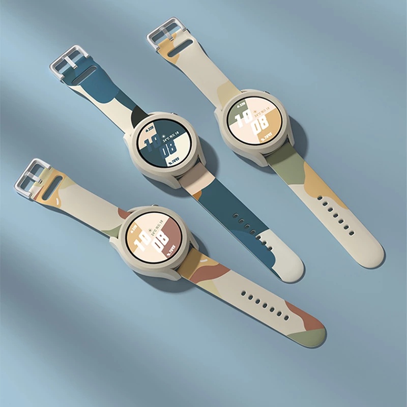 Dây Đeo 20mm 22mm Cho Đồng Hồ Thông Minh Samsung galaxy watch4 /3 46mm Gear S3 Frontier amazfit bip/active 20/22mm Huawei watch gt 2/2e