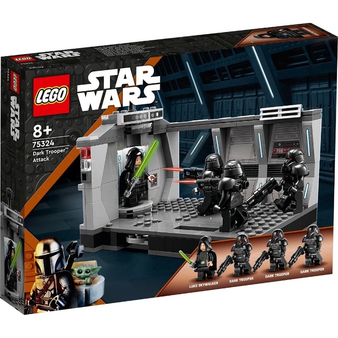 Lego Star Wars 75324 - Dark Trooper Attack - Bộ xếp hình Lego Cuộc tấn công của Dark Trooper