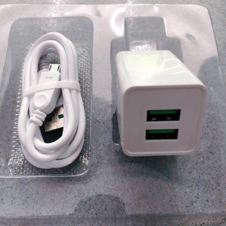 Bộ sạc 2 cổng usb sạc được lần 2 máy