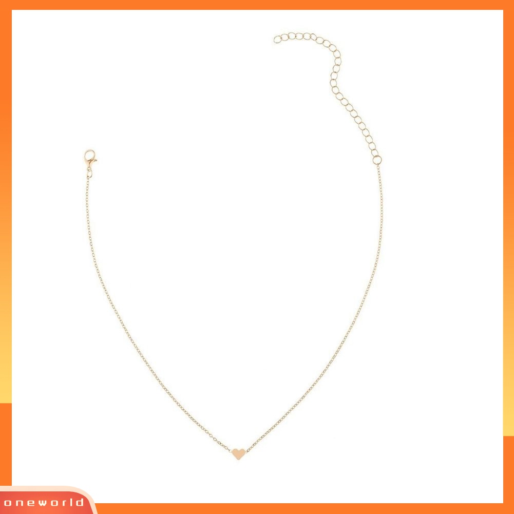 Vòng cổ mặt hình trái tim thời trang cho nữ