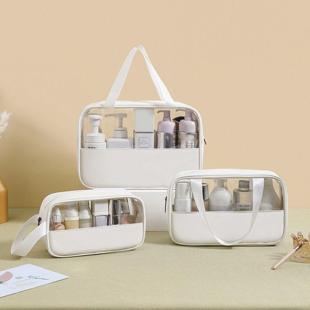 XIANTIN Túi Đựng Mỹ Phẩm Du Lịch Trong Suốt Nhiều Màu Sắc