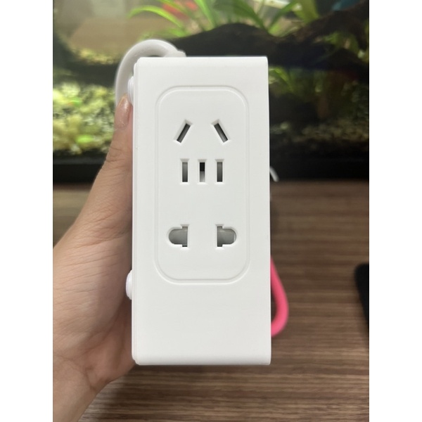 Ổ Cắm Điện Đa Năng tích hợp Sạc Không Dây,Hỗ trợ 3 Cổng USB
