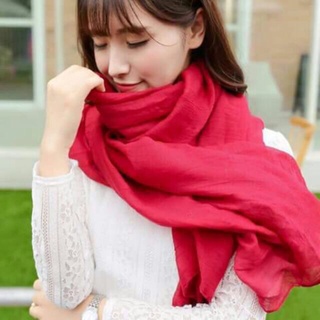 Khăn quàng cổ vải đũi hm