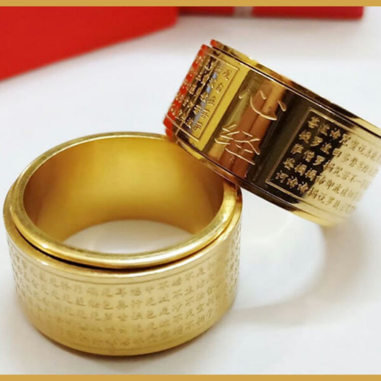 Nhẫn bát nhã kinh tâm - tặng vòng tỳ hưu