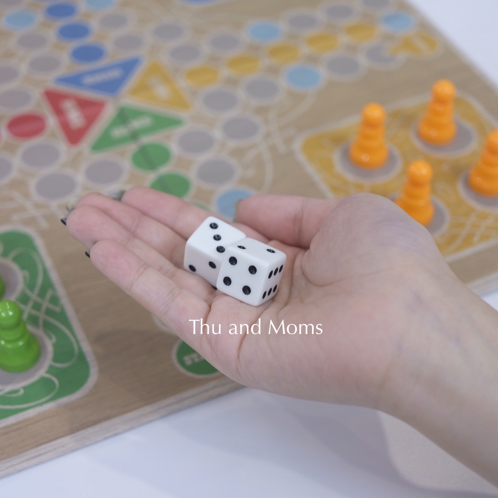 Cờ cá ngựa Spin Master  Ludo có thể gấp gọn