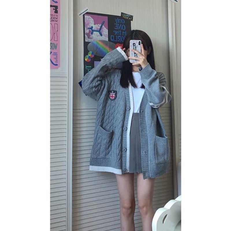 Áo khoác cardigan tay dài thời trang dành cho nữ