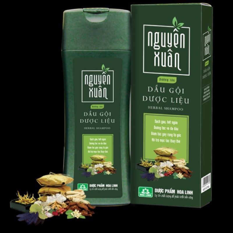 Dầu Gội Dược Liệu Nguyên Xuân Dưỡng Tóc