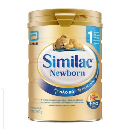 Sữa similac 1 lon 900g mẫu mới