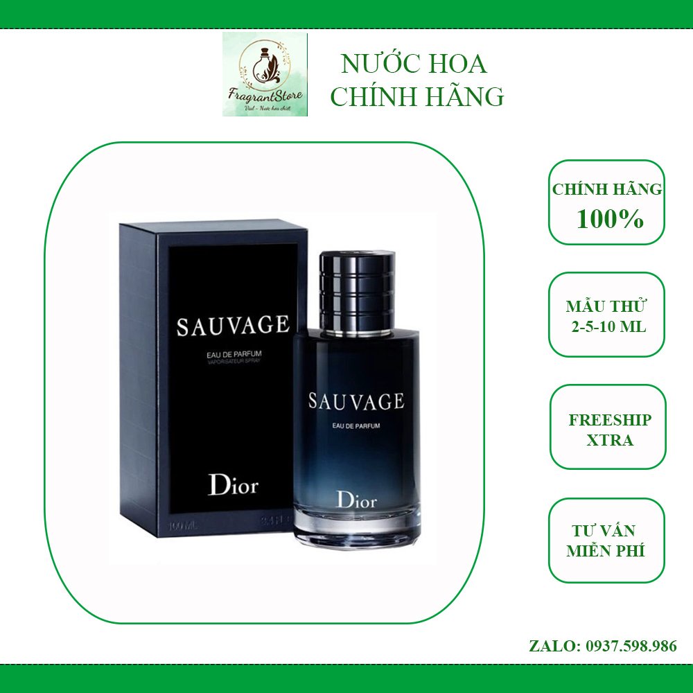 Nước hoa Dior Sauvage EDP (mẫu thử)