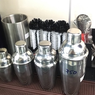 Bình pha chế trà sữa inox Shaker các size