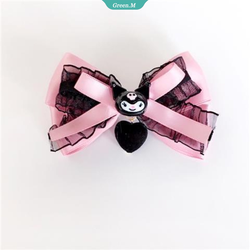 SANRIO Kẹp Tóc Hình Nơ Phong Cách Lolita Dễ Thương Cho Bé Gái