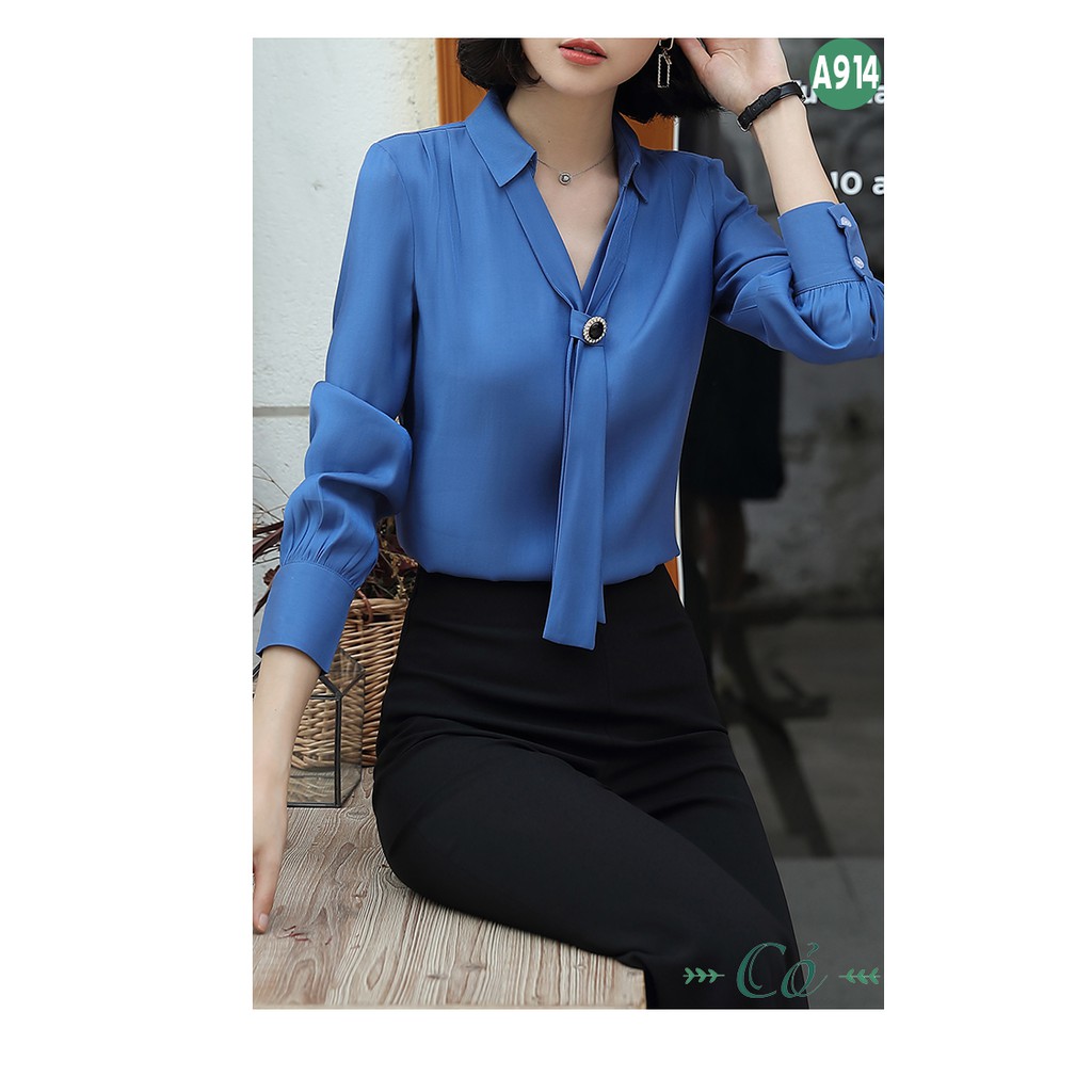 Áo sơ mi công sở sang trọng - A914