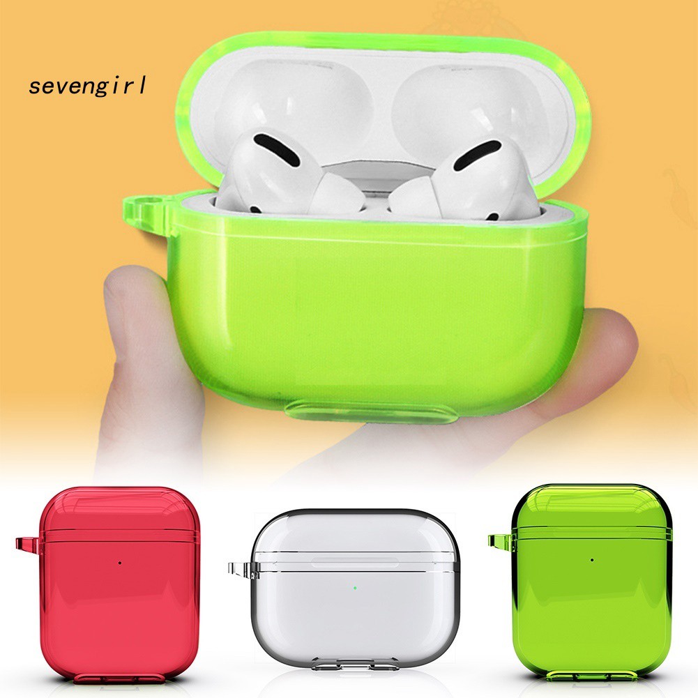 Hộp Đựng Bảo Vệ Bằng Tpu Cho Tai Nghe Airpods 1 2 Pro