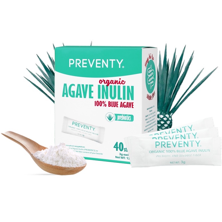 Men Vi Sinh Cung Cấp Chất Xơ Hỗ Trợ Tiêu Hóa Hanamai Preventy Agave INULIN (Hộp 40 gói) GomiMall