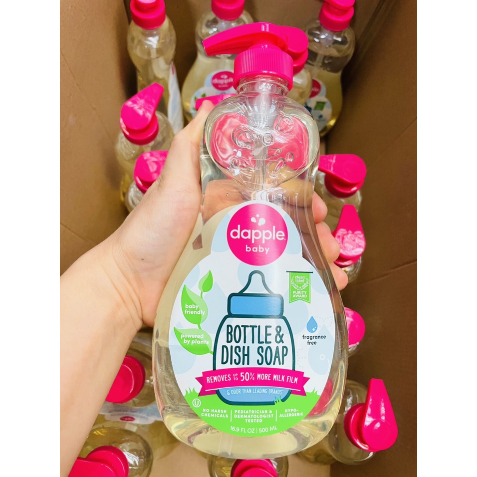 Nước rửa bình sữa Dapple 500ml