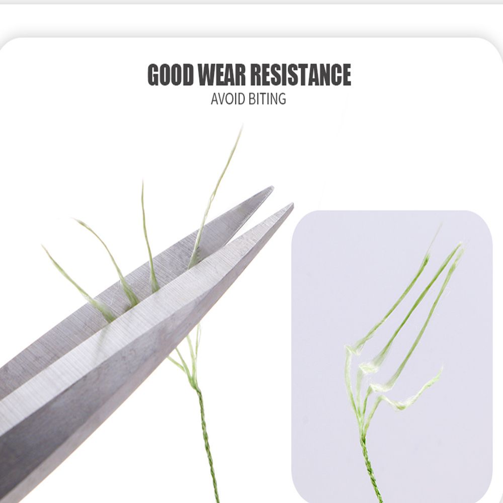 Cuộn dây câu cá 4 sợi 100m bằng pe mịn màng chống mài mòn