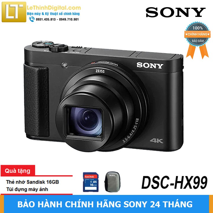 Máy chụp hình KTS Sony DSC-HX99 | Hãng phân phối | Bảo hành chính hãng 24 tháng toàn quốc