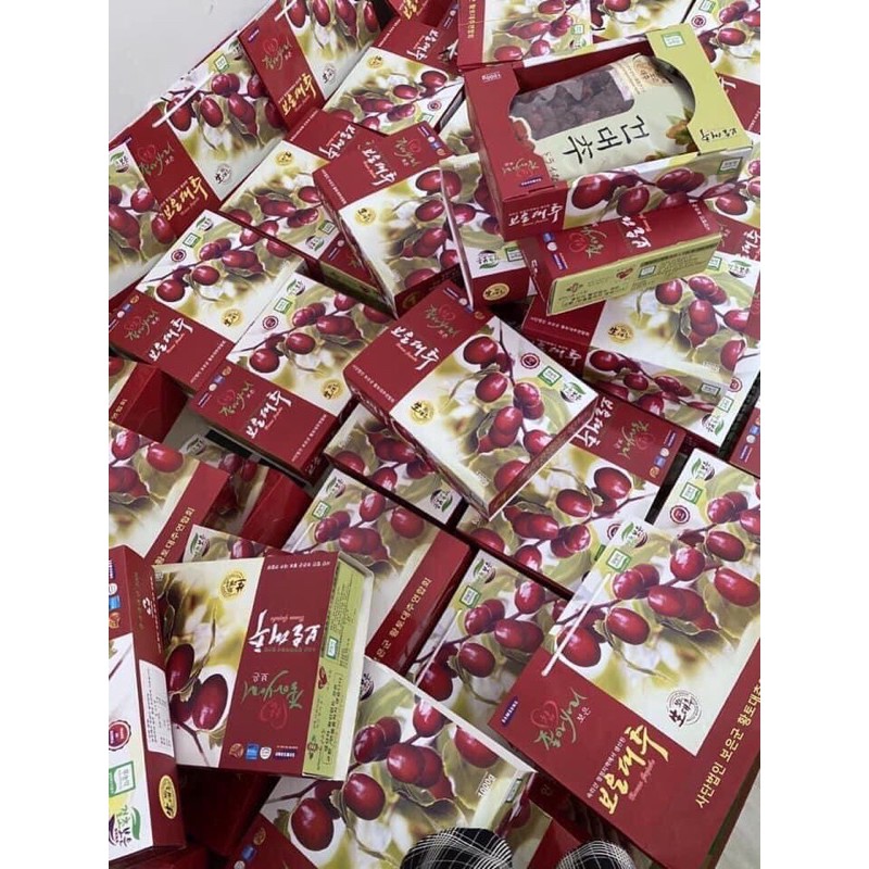 TÁO ĐỎ BOEUN JUJUBE HÀN QUỐC FULL BOX 1KG