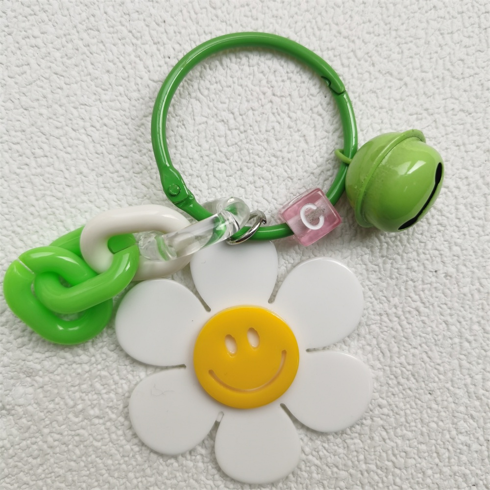 Ốp Điện Thoại Hình Bông Hoa Kèm Chuông Nhỏ Xinh