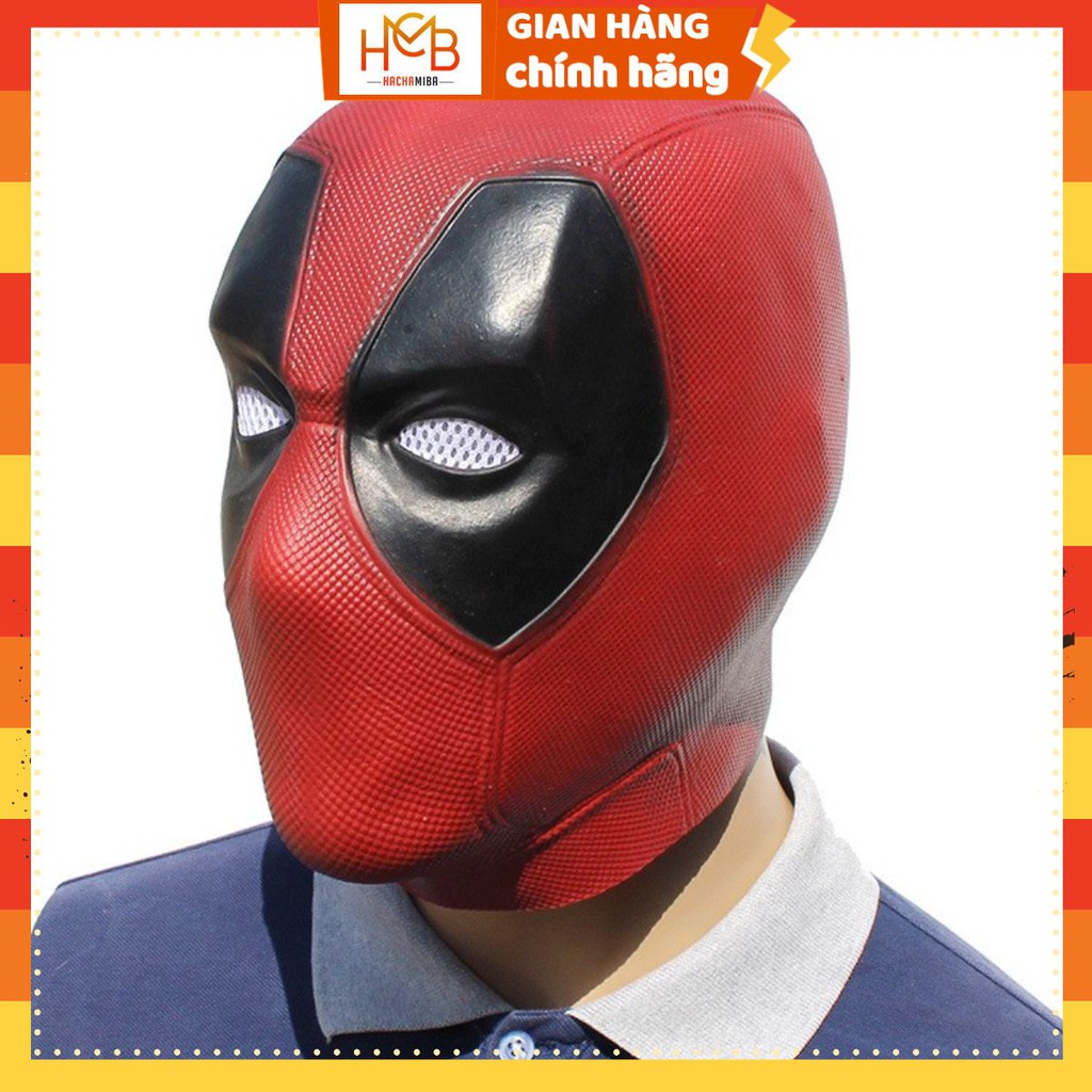 Mặt Nạ Deadpool Silicone Như Thật Chuẩn Điện Ảnh