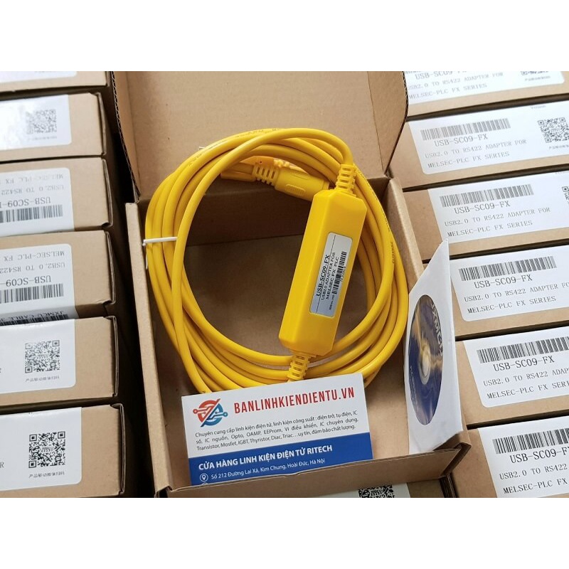 USB-SC09-FX, USB-SC09 Cáp PLC