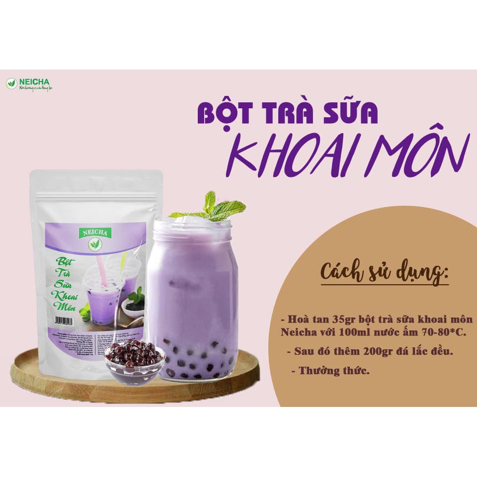 Bột Trà Sữa Khoai Môn Neicha Pha Sẵn (1kg)