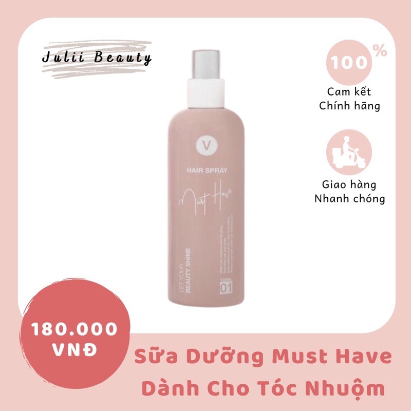 SỮA DƯỠNG TÓC MUST HAVE DÀNH CHO TÓC NHUỘM