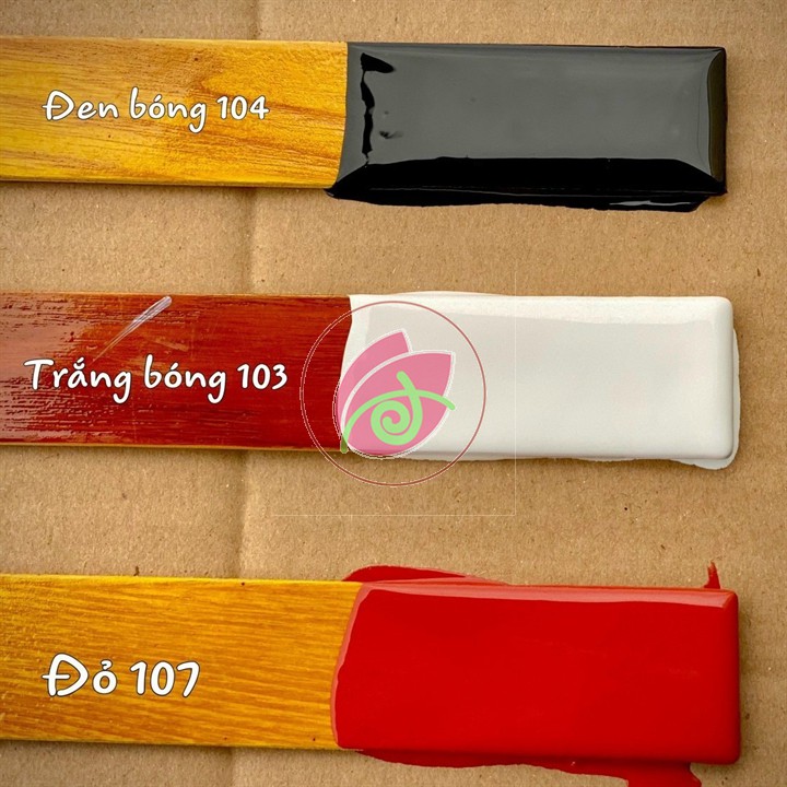 Sơn chậu màu Đen Dolphin hệ nước 1kg