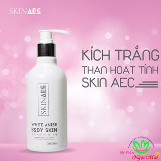 combo 2 chai ủ kích trắng body skin