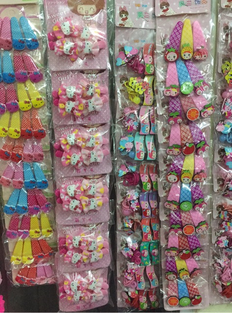[Giá sỉ] dây kẹp tóc cho bé 45k