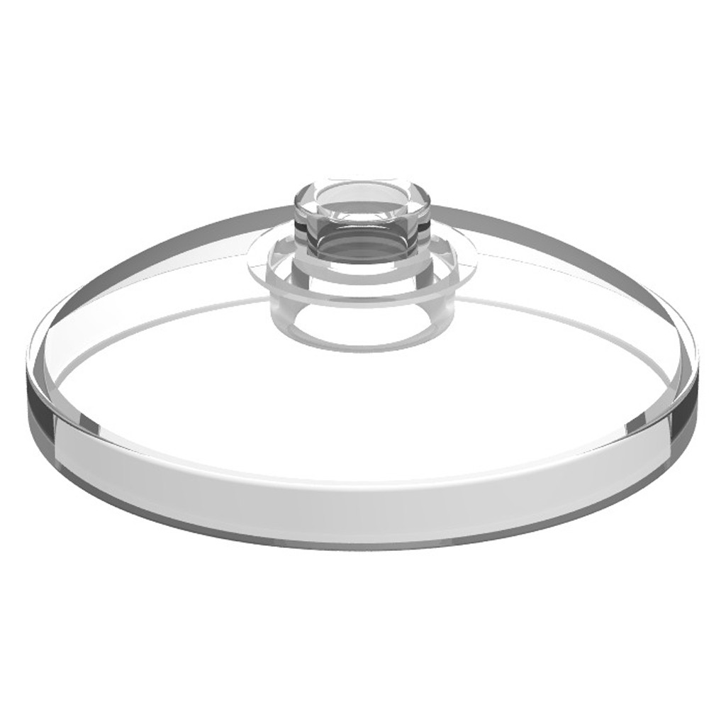 Phụ Kiện LEGO Đĩa Parabolic 3x3 Đảo Ngược  Trắng Xuyên Sáng ID 6244730 35268