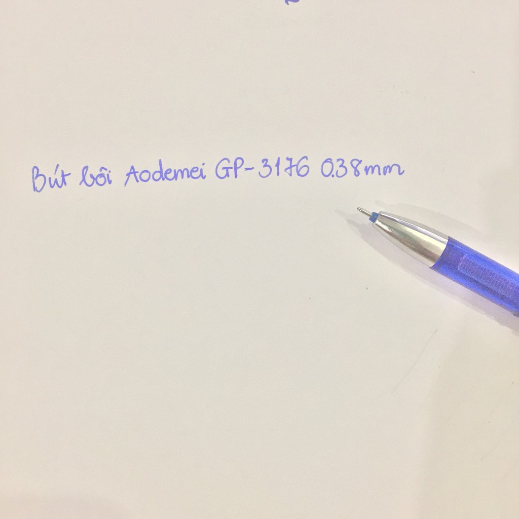 [Mã LIFEBOOK2 giảm 10% đơn 0Đ] Bút viết gel xoá được Aodemei GP-3176 0.38mm