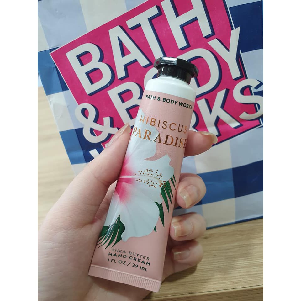 Kem dưỡng tay Bath & Body Works hương hoa hibiscus - HÀNG NHẬP NGUYÊN ANH