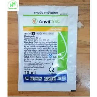1 Gói x 20ml, Sản Phần Trừ Bệnh ANVIL 5SC, Phòng Trừ Được Nhiều Bệnh Hại, Trên Nhiều Loại Cây