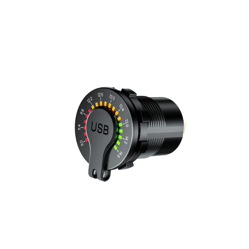 Tẩu Sạc Nhanh Usb 3.0 12v Có Đèn Led Cho Xe Hơi