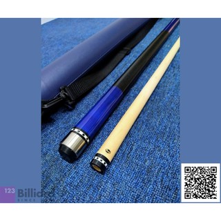 [SIÊU THỊ BIDA] Combo cơ Lỗ/Pool Custom V Xanh Dương [Cơ cho người Mới]