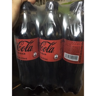 Lốc 6 chai Nước ngọt Coca Zero 1500ml (Cocacola không đường, Coca không đường)