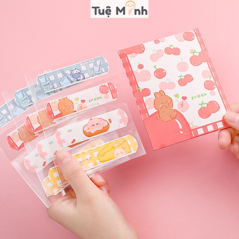 Set 12 urgo dễ thương K68 băng dán y tế cá nhân urgo cute mẫu hoạt hình