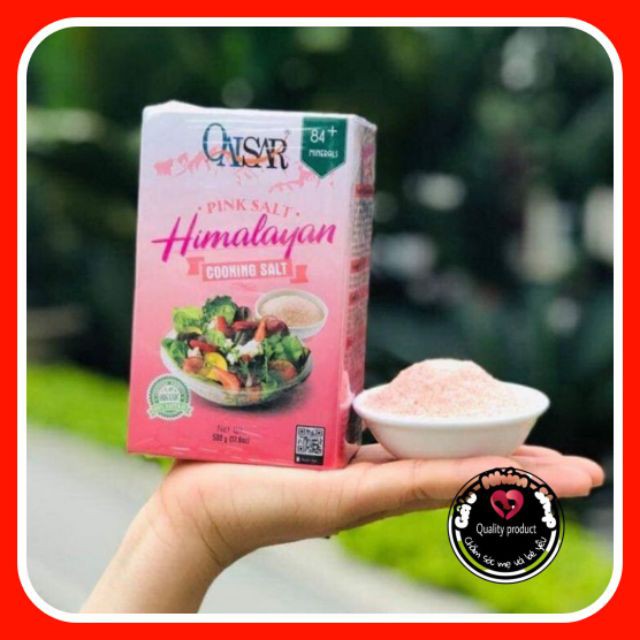 Muối hồng Himalaya Qaisar 1 kg