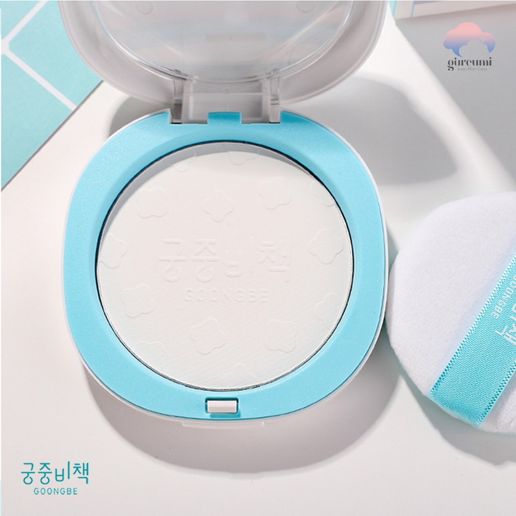 Phấn phủ kiềm dầu Hàn Quốc GOONGBE, dạng nén mịn da không kích ứng cho da nhạy cảm 25g | BigBuy360 - bigbuy360.vn