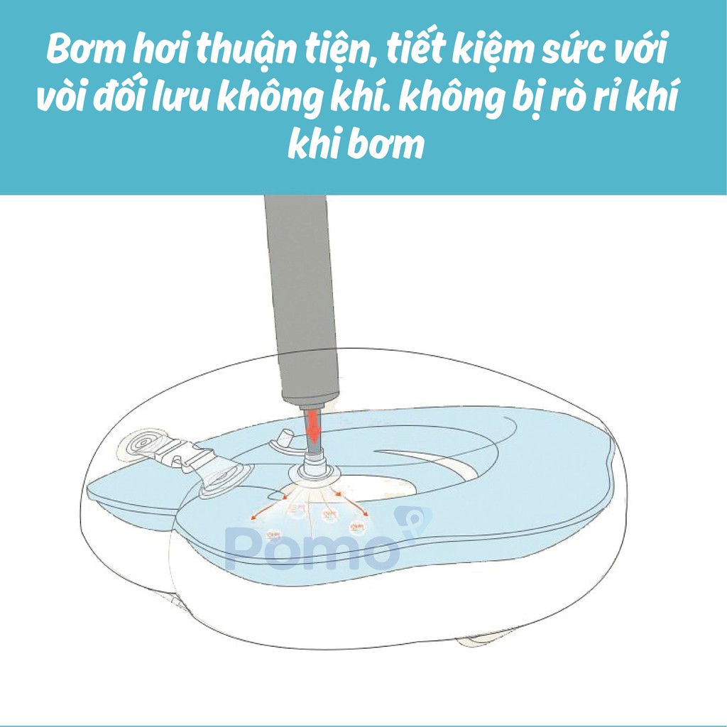 PHAO CỔ KÈM BƠM CHÍNH HÃNG UMOO