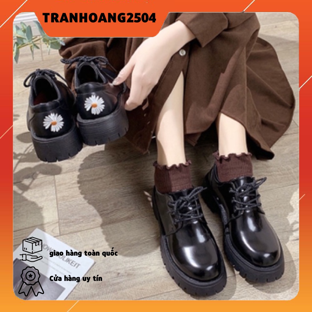 Giày HOA CÚC TRẮNG ulzzang hàn quốc có sẵn ảnh thật