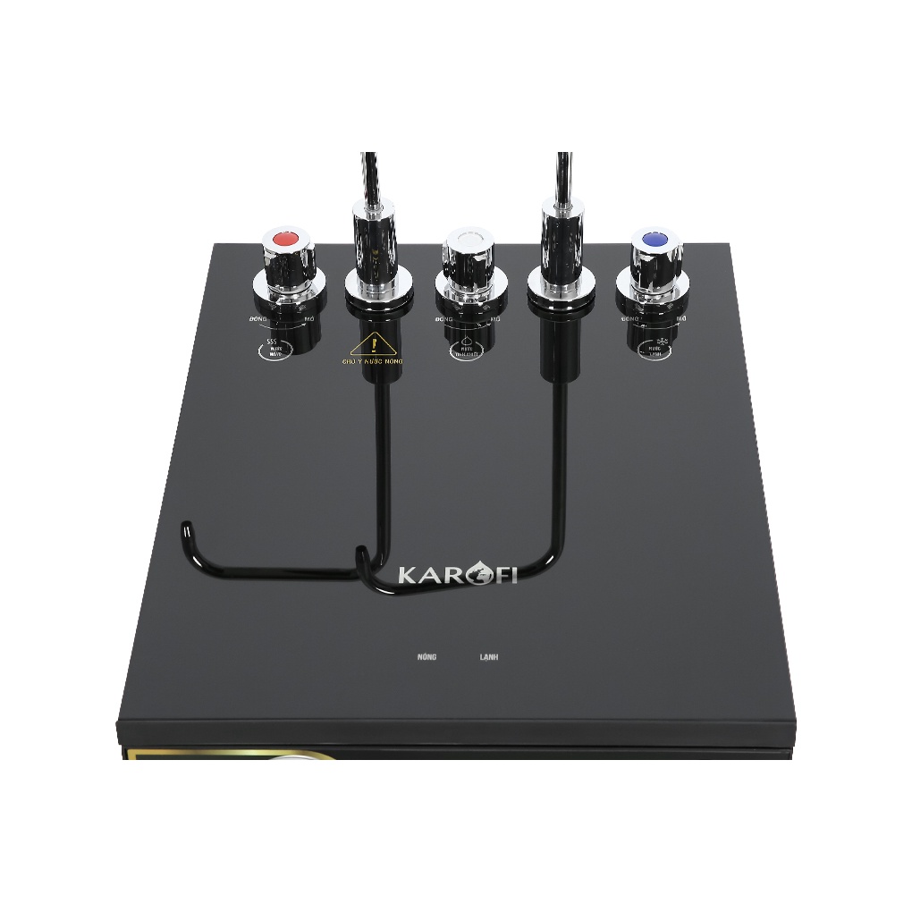 Máy lọc nước RO nóng nguội lạnh Karofi KAD-X39 10 lõi - Hàng chính hãng