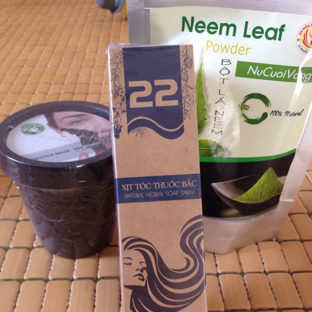 BỘT NEEM - CAO NEEM - XỊT TÓC THUỐC BẮC - MẶT NẠ CHỐNG ĐỘC