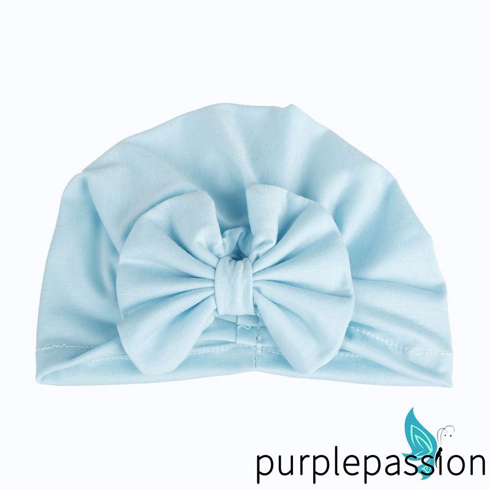 Prr-unisex Bé Sơ Sinh Tập Đi Bé Gái Bé Trai Mùa Đông Ấm Nơ Mũ Dệt Kim