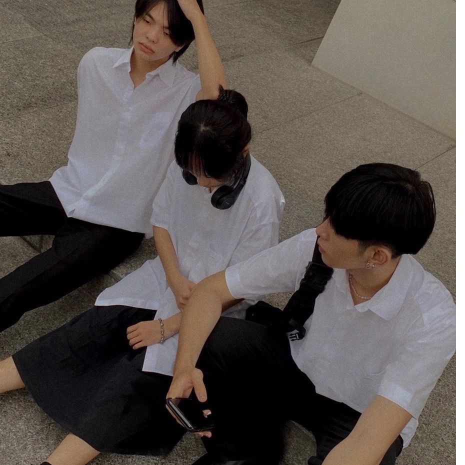 Áo Sơ mi Tay Ngắn SADBOIZ at SCHOOL SHIRT