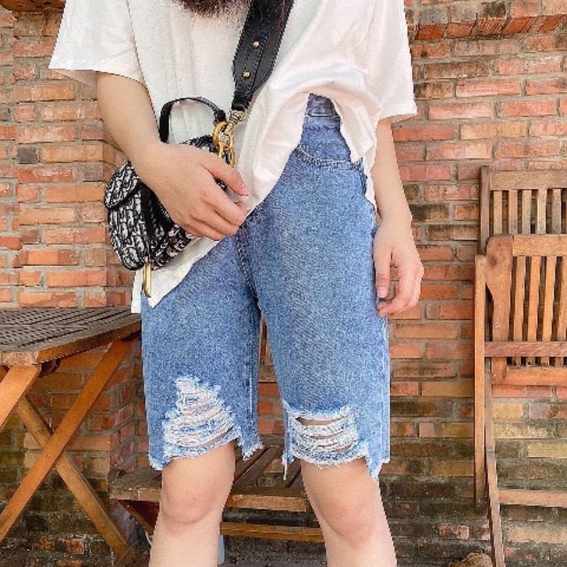 Quần ngố jeans