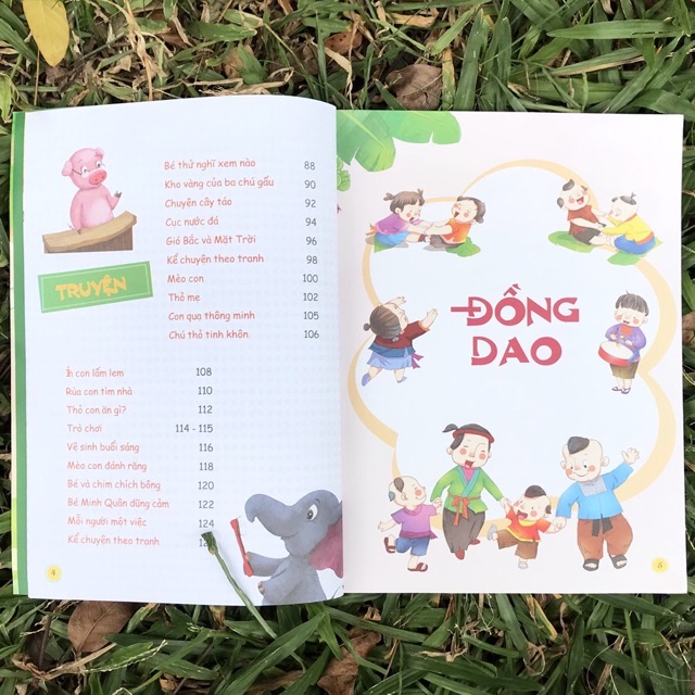 Sách - Đồng Dao Thơ - Truyện Cho Bé Tập Nói