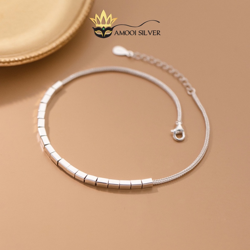 Lắc chân bạc S925 18 viên bi - Amooi Silver AC52