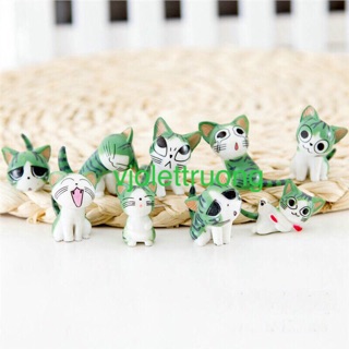 charm mèo nhiều màu